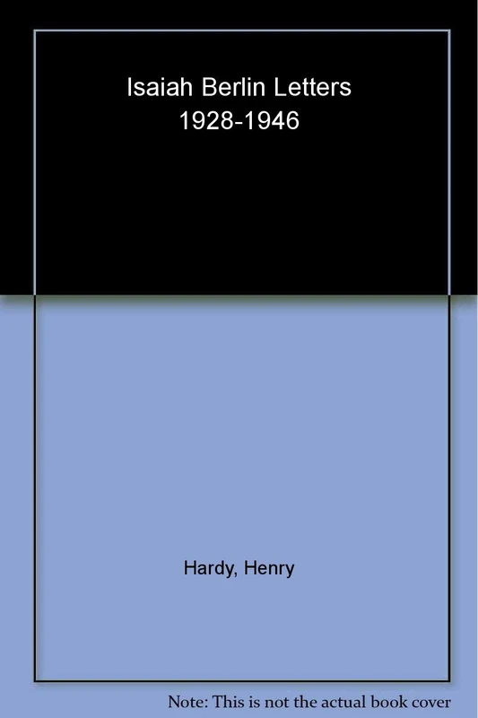 Isaiah Berlin: Volume 1: Letters, 1928–1946: v. 1 - Image 1