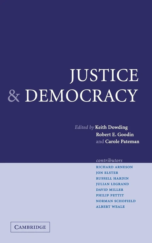 Justice and Democracy: Essays for Brian Barry