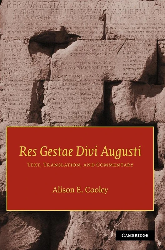 Res Gestae Divi Augusti: Text, Translation, and Commentary - Image 1
