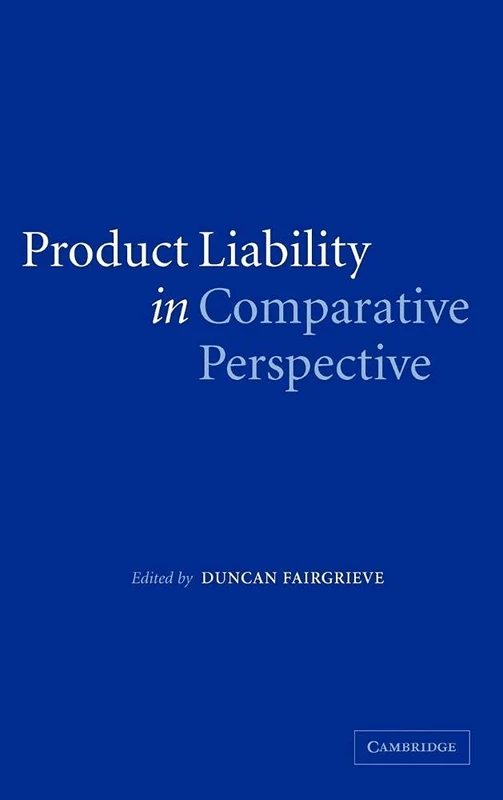 Product Liability in Comparative Perspective (Essential Mathematics)