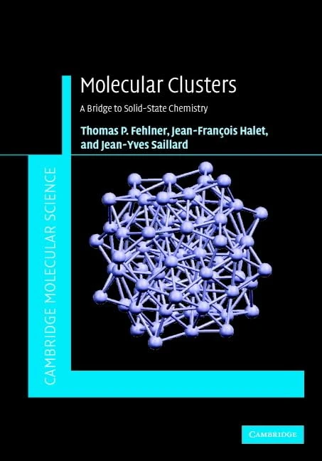 Molecular Clusters: A Bridge to Solid-State Chemistry (Cambridge Molecular Science)