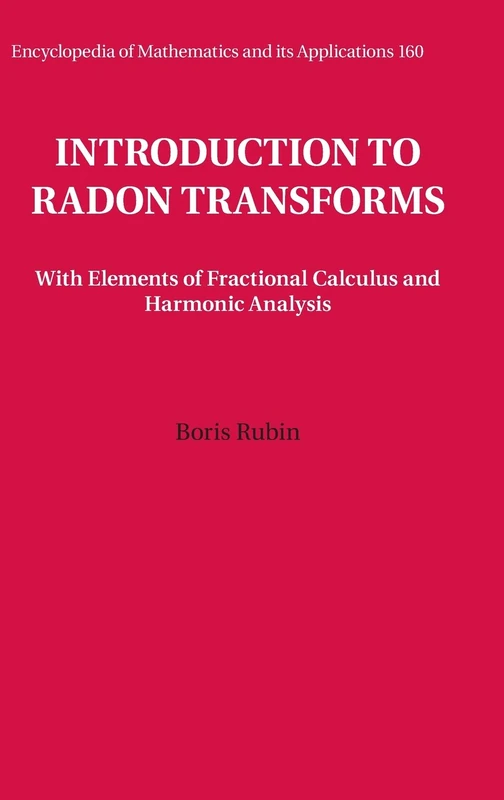 Cambridge University Press - Introduction to Radon Transforms