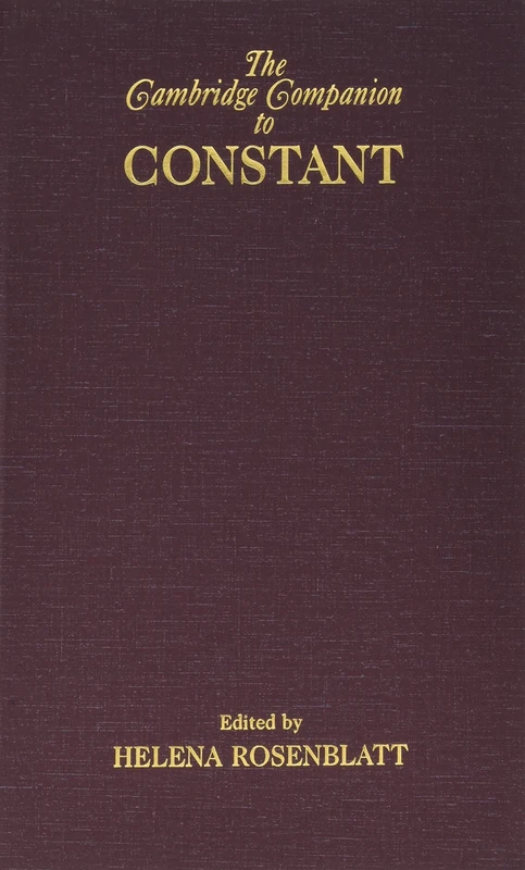 The Cambridge Companion to Constant (Cambridge Companions to Philosophy) - Image 1