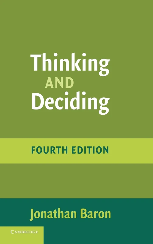 Thinking and Deciding - Image 1