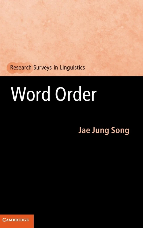 Word Order (Research Surveys in Linguistics) - Image 1