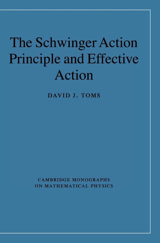 The Schwinger Action Principle and Effective Action (Cambridge Monographs on Mathematical Physics)