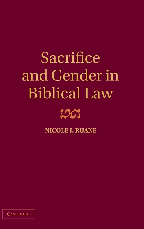 Sacrifice and Gender in Biblical Law