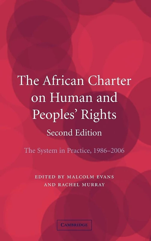 Cambridge African Charter on Human and Peoples' Rights Book