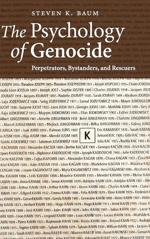 The Psychology of Genocide: Perpetrators, Bystanders, and Rescuers: 0 - Image 1
