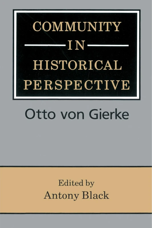 Community in Historical Perspective