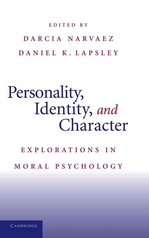 Cambridge Personality, Identity, and Character Book
