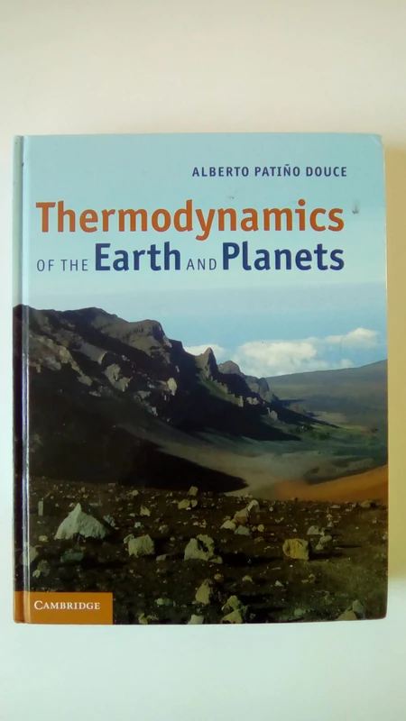 Thermodynamics of the Earth and Planets