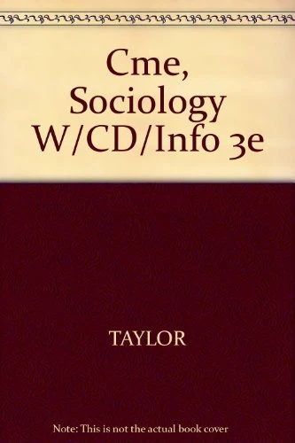 Cme, Sociology W/CD/Info 3e