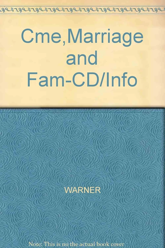 Cme,Marriage and Fam-CD/Info