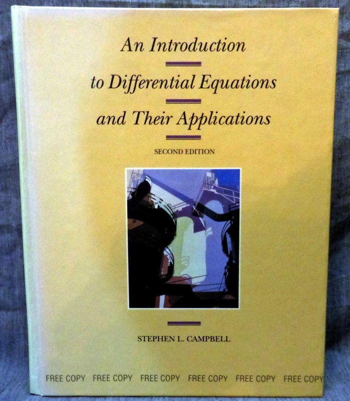 An Introduction to Differential Equations and Their Applications