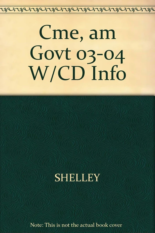 Cme, am Govt 03-04 W/CD Info