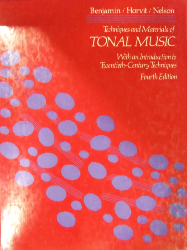 Techniques and Materials of Tonal Music