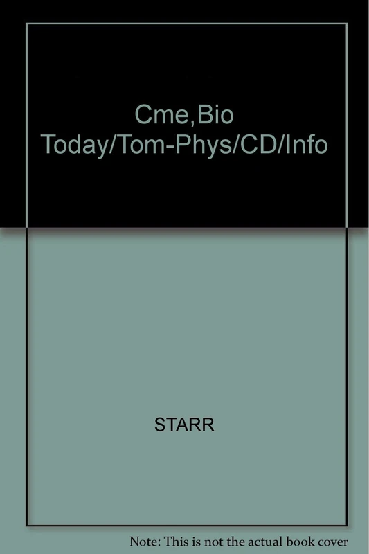 Cme,Bio Today/Tom-Phys/CD/Info