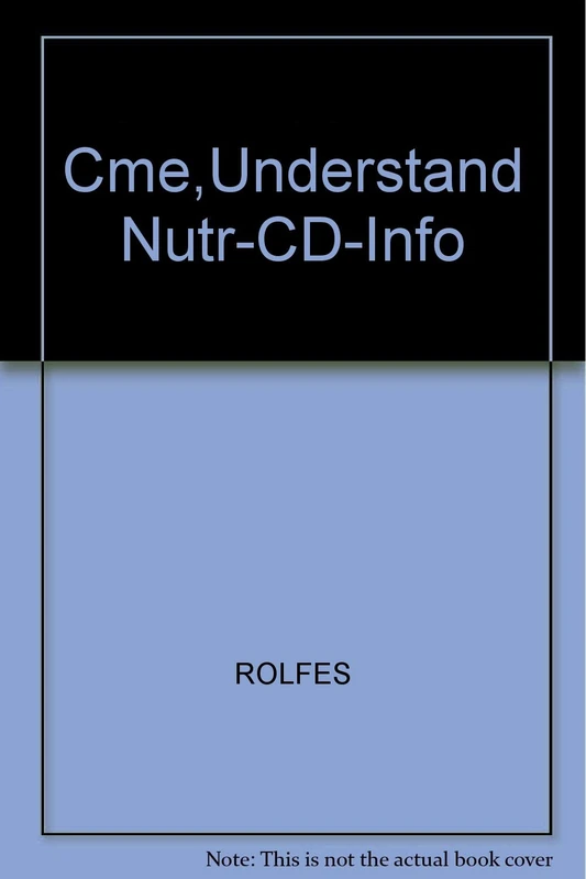 Cme,Understand Nutr-CD-Info