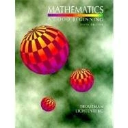Mathematics, a Good Beginning: Strategies for Teaching Children