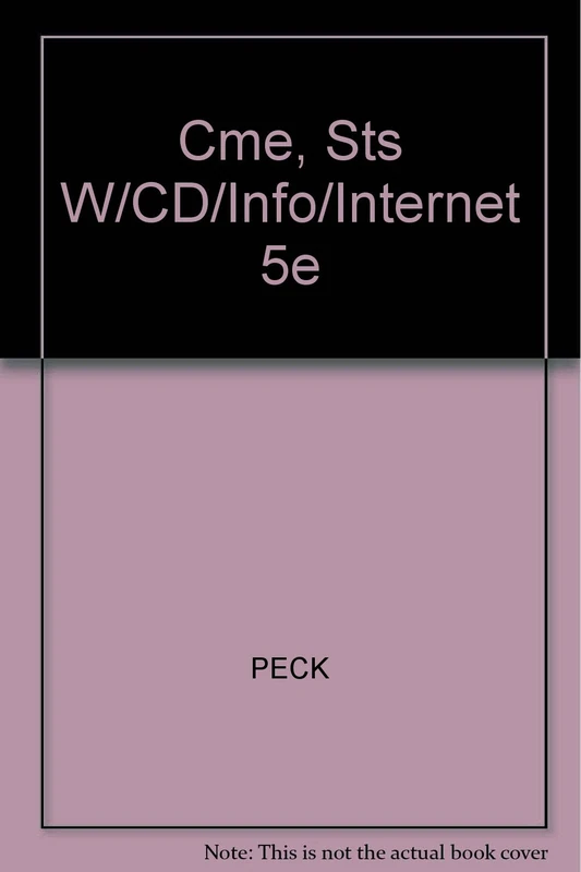 Cme, Sts W/CD/Info/Internet 5e