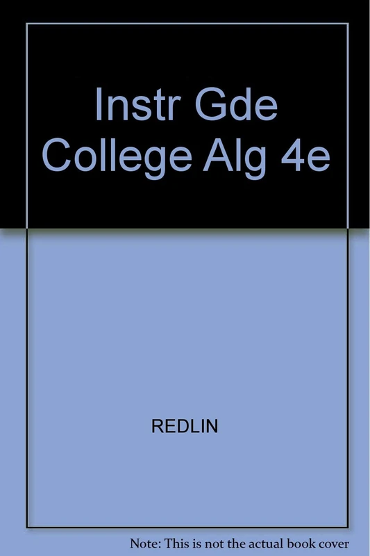 Instr Gde College Alg 4e