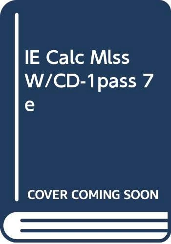 IE Calc Mlss W/CD-1pass 7e