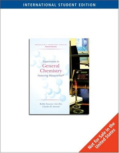 Experiments in General Chem (Brooks/Cole Laboratory Series for General Chemistry): Featuring MeasureNet
