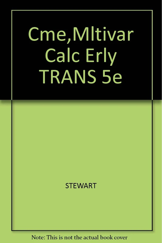 Cme,Mltivar Calc Erly TRANS 5e - Image 1