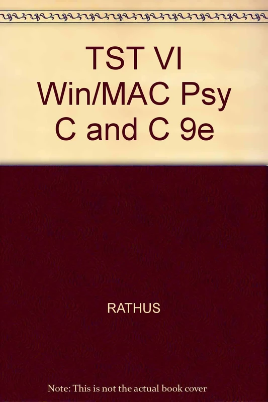 TST VI Win/MAC Psy C and C 9e