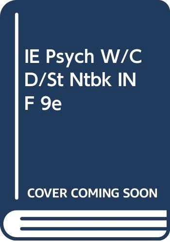 IE Psych W/CD/St Ntbk INF 9e