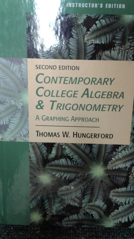 College Algebra and Trigonometry - Image 1