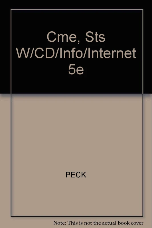 Cme, Sts W/CD/Info/Internet 5e