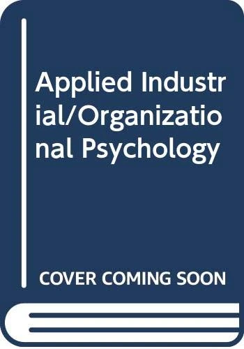 Appl Indst/Org Psyc W/CD 4e
