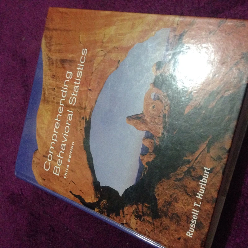 Comprehending Behavioral Statistics