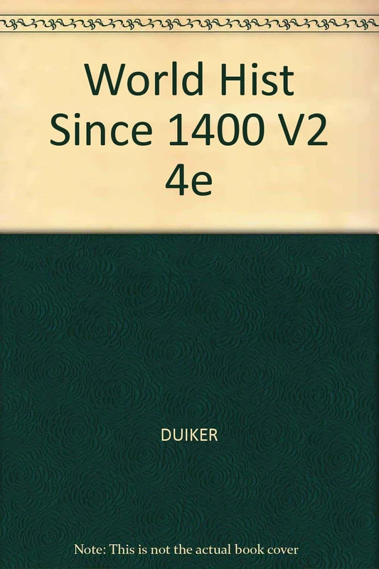 World Hist since 1400 V2 4e