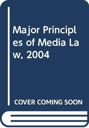 Major Principles of Media Law, 2004 - Image 1