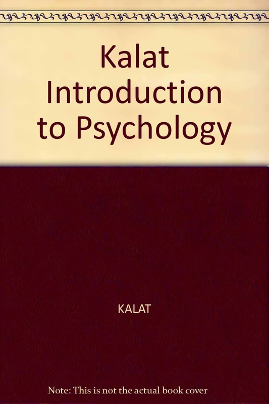 Kalat Introduction to Psychology