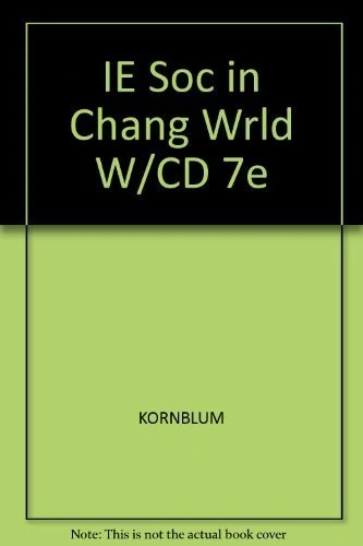 IE Soc in Chang Wrld W/CD 7e