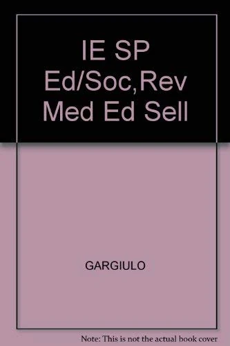 IE SP Ed/Soc,Rev Med Ed Sell