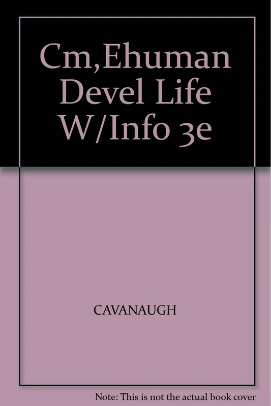 Cm,Ehuman Devel Life W/Info 3e