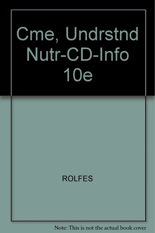 Cme, Undrstnd Nutr-CD-Info 10e