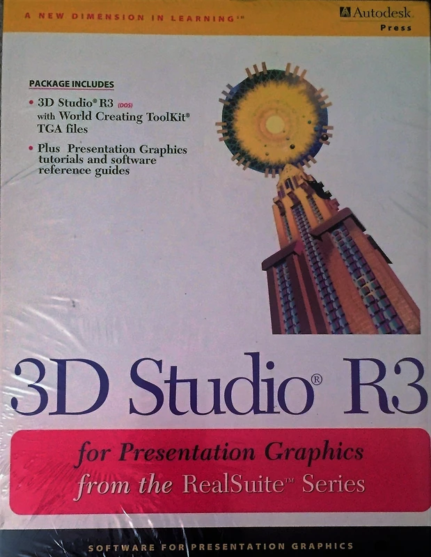 Links Eng DES Graph 3d Studio R3 - Autodesk 3D Studio 3.0 - Image 1