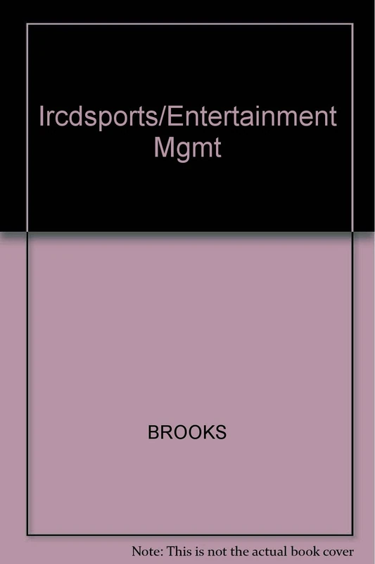 IRCD,Sports/Entertainment Mgmt