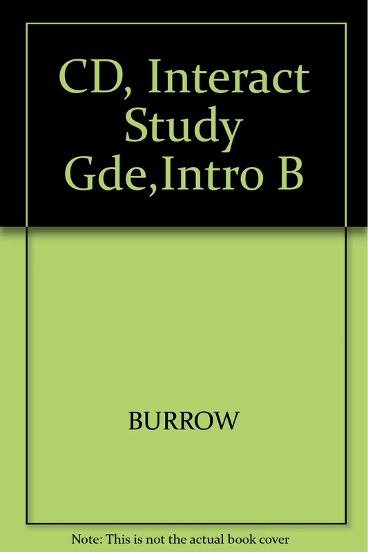 CD, Interact Study Gde,Intro B