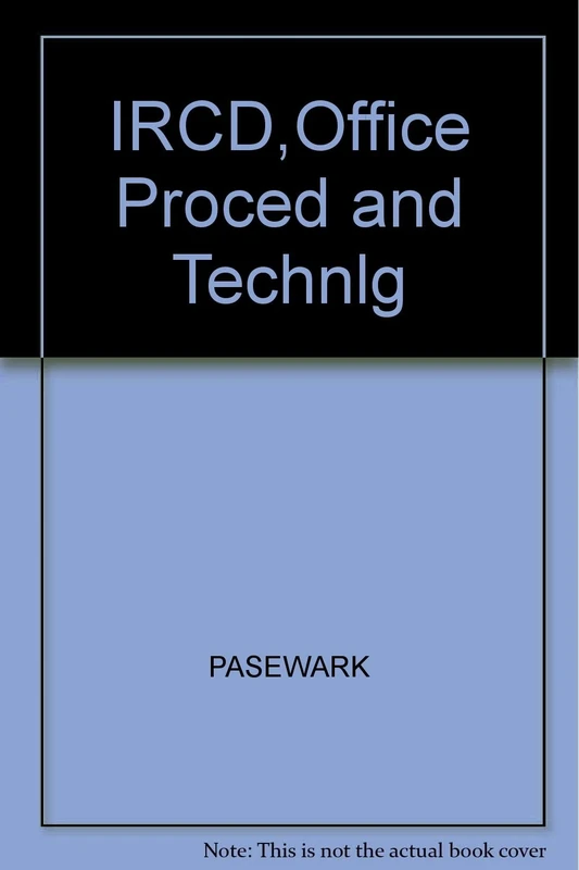 IRCD,Office Proced and Technlg