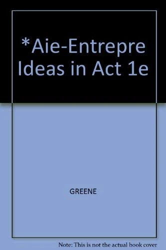 *Aie-Entrepre Ideas in Act 1e
