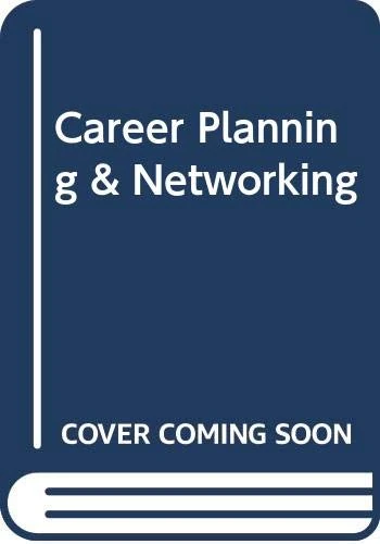 IRCD Career Planning and Netw