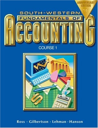 Course 1 - Chapters 1-17 (Fundamentals of Accounting)