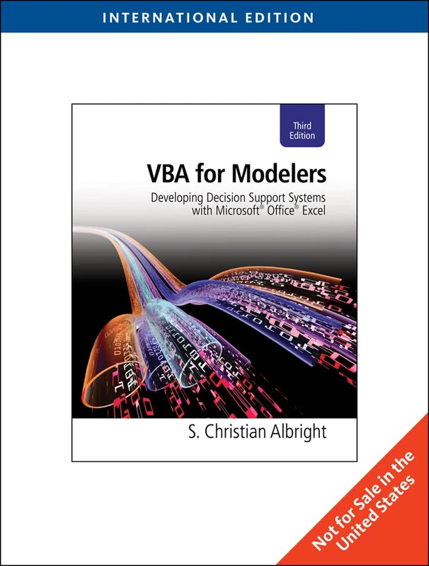 South-Western VBA for Modelers - Excel Decision Support Systems